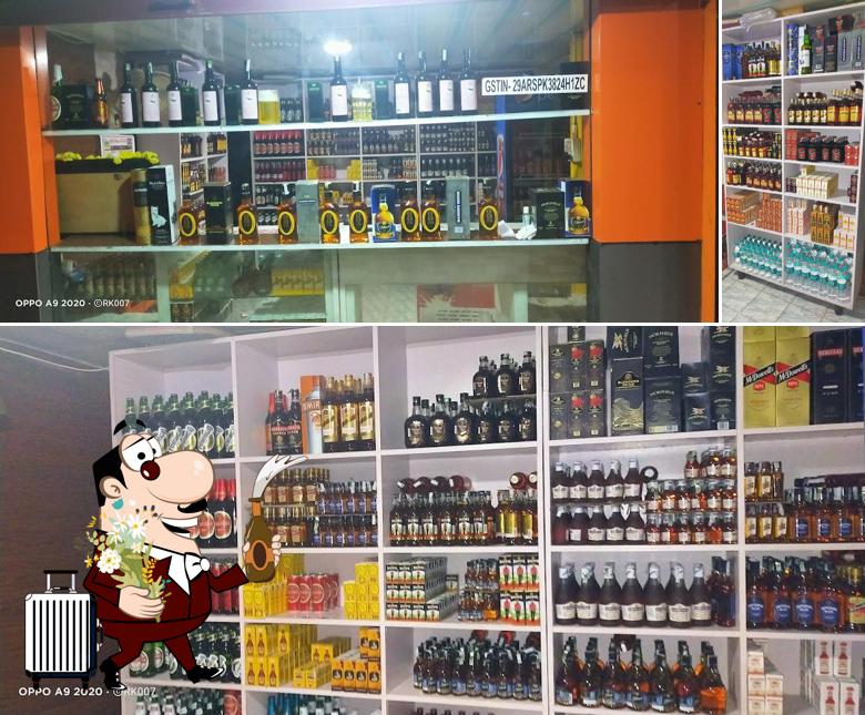 RK BAR and Restaurant serves alcohol