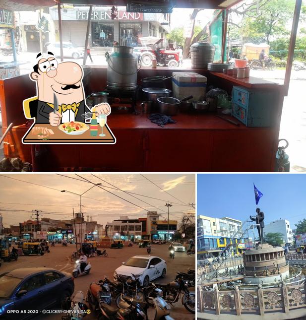 Take a look at the photo depicting food and exterior at Ambedkar Circle Pali