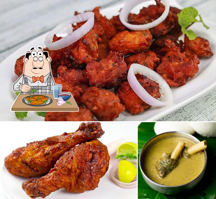 Chicken wings at Basha Biriyani