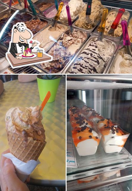 Gelateria Caffè Derby serve un'ampia selezione di dessert