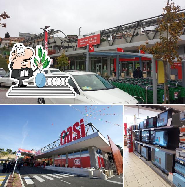 Guarda gli esterni di Ipermercato Oasi