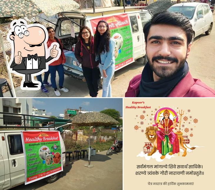 Look at this pic of Kapoor's Healthy Breakfast