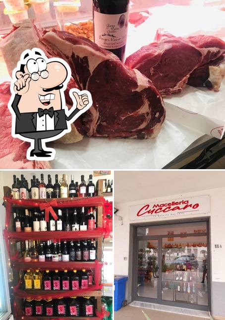 Questa è la immagine che presenta la interni e bevanda di MACELLERIA CUCCARO
