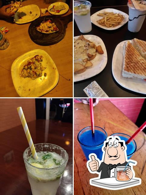 This is the photo depicting drink and food at Munchers Cafe