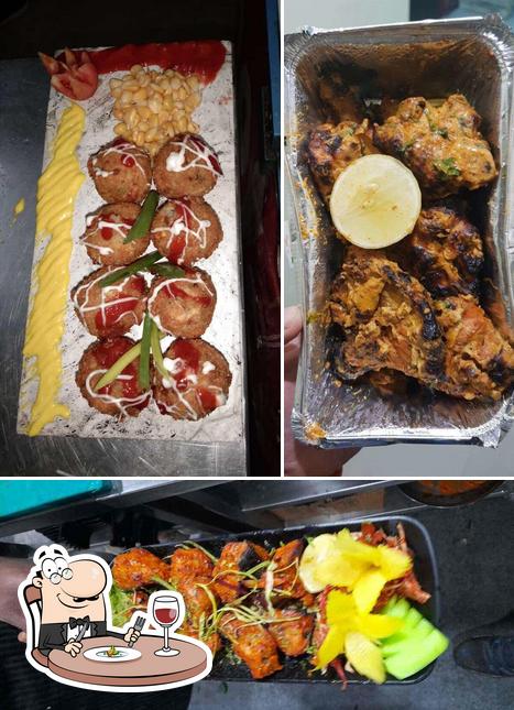 Food at new chawla chicken