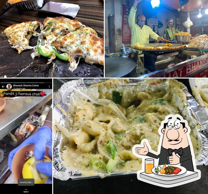 Food at Pandit ji chat bhandar