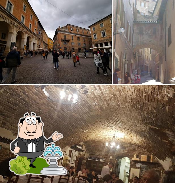 Gli esterni di Ristorante Taverna La Fornarina