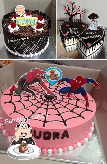 Chocolate cake at Sanishka Cake Shop