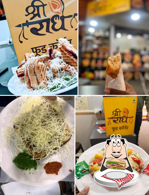 Club sandwich at Shree Radhe Food Corner