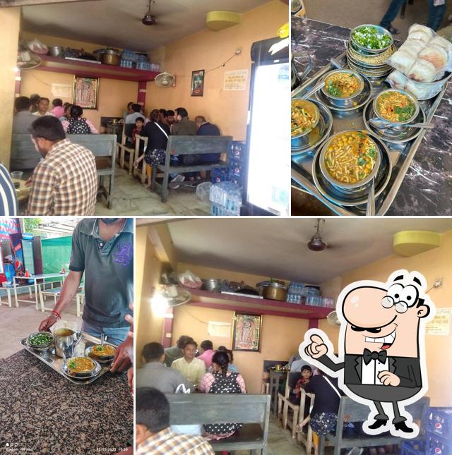 Take a seat at one of the tables at Shree Jay Ranchhod Sev-Usal
