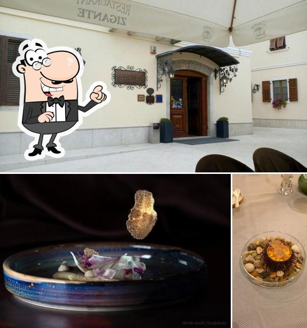 Gli interni di Zigante Tartufi Shop & Gourmet Restaurant