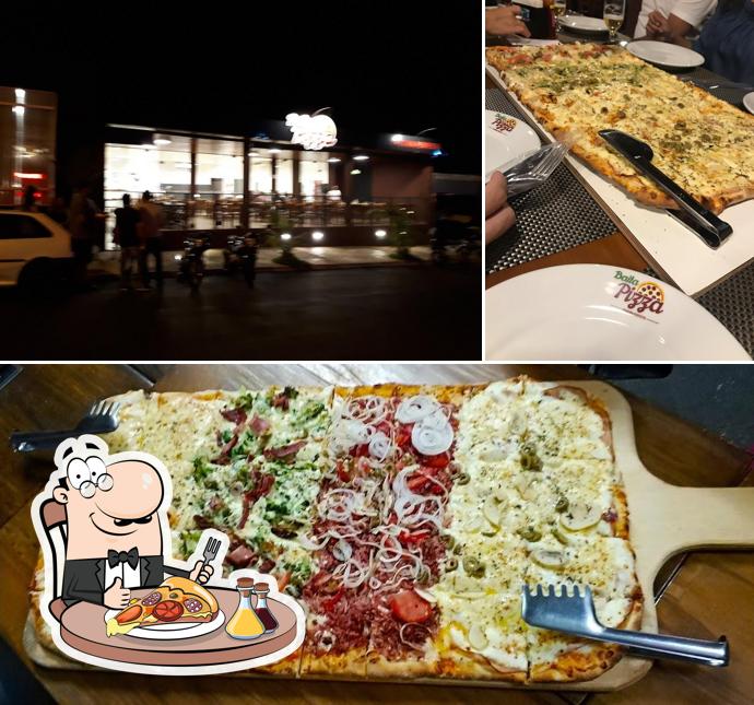 Peça diferentes estilos de pizza