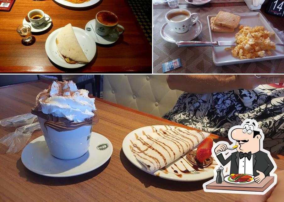 Platos en Beato Cafeteria