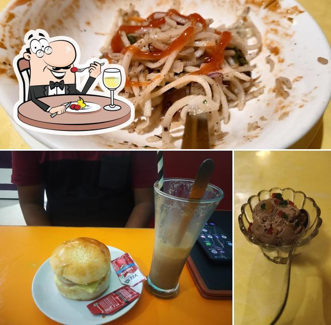 Food at Champion ice creams