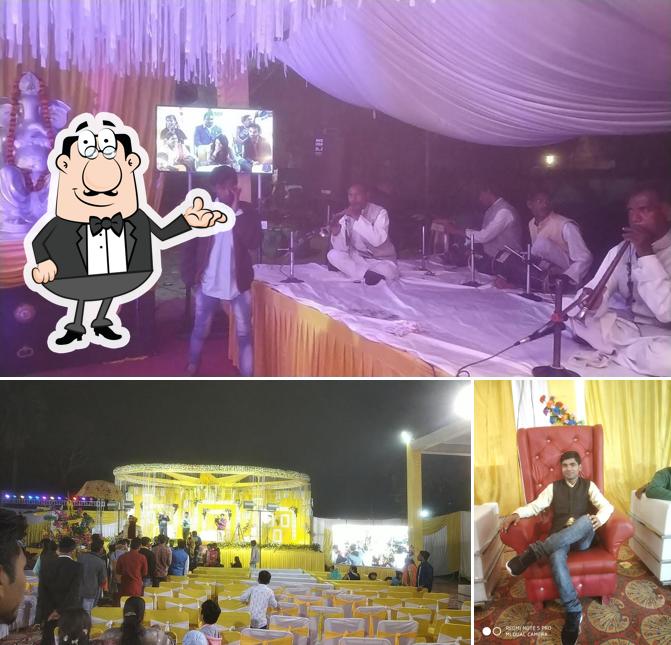The interior of Deoria Club