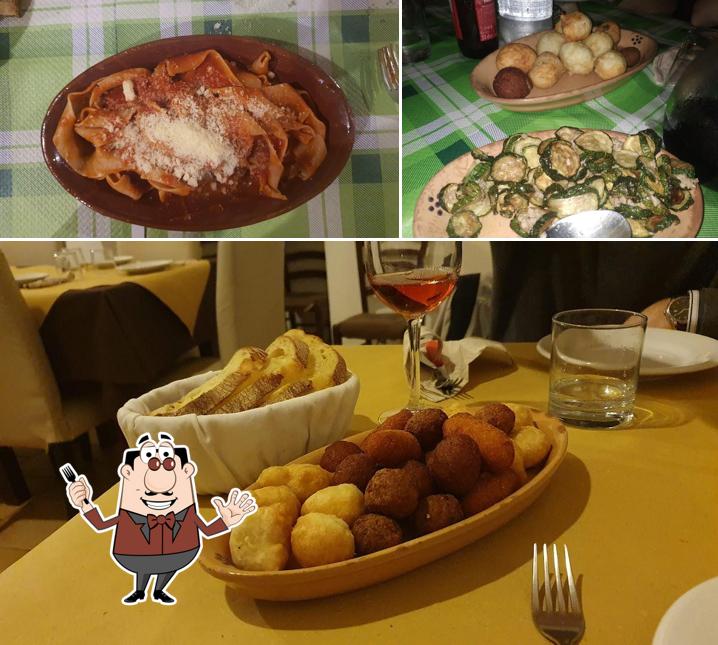 Platti al Trattoria Sotto al Noce