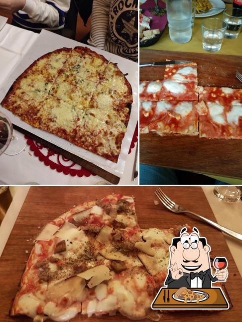 Prenditi tra le molte varianti di pizza