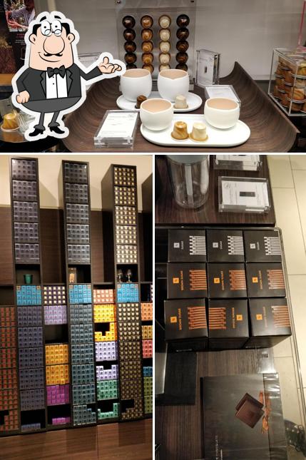 Gli interni di Nespresso Porta di Roma