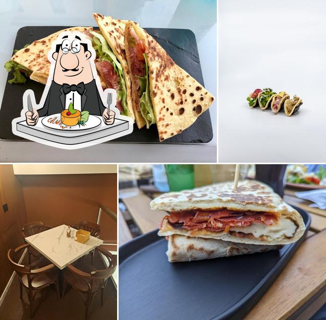 Platti al Magritte, la Piadina