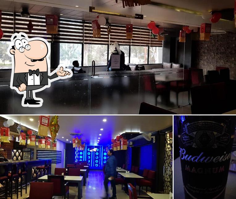 Among different things one can find interior and beer at Ambessy Bar