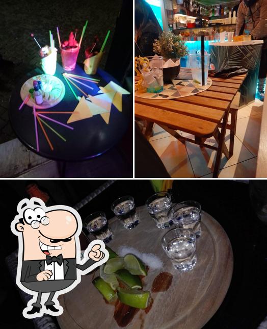 Gli interni di BumBum Bar Brasileiro