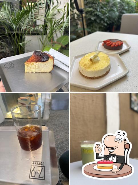 Cheesecake at 729 Grams Coffee Roasters