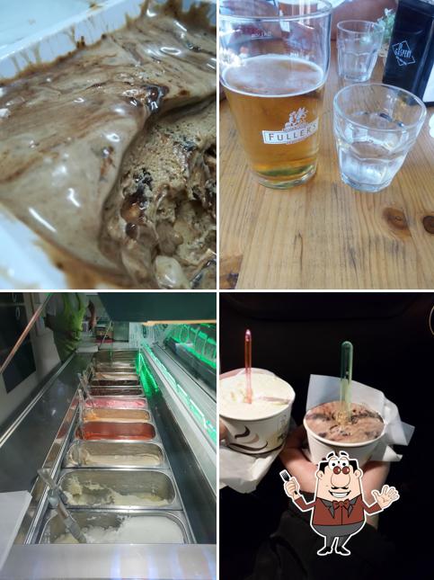 Platti al Gelateria S.Marco