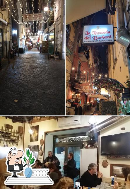 La immagine di esterno e interni da La Locanda Dei Borboni