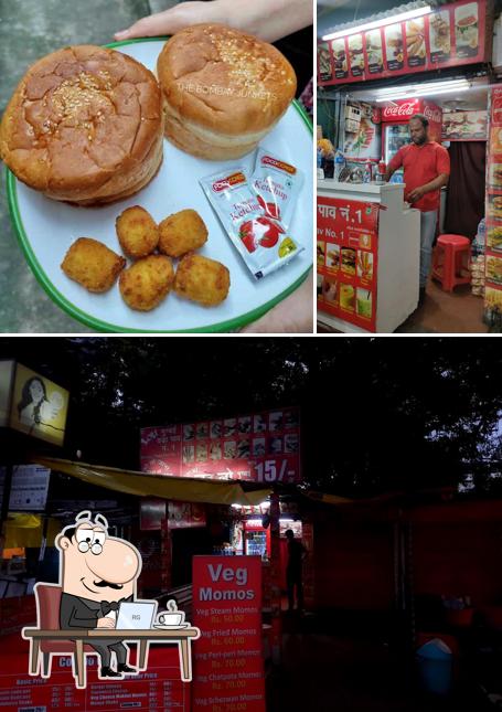 The photo of Mumbai vada pav no. 1’s interior and food
