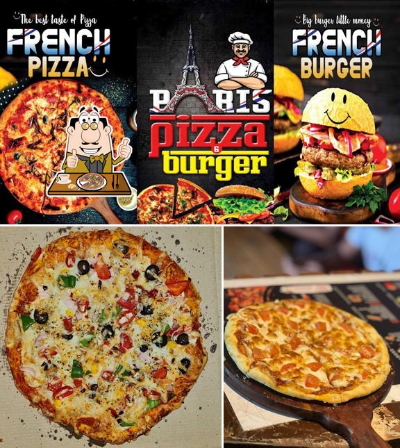 Pick pizza at Paris Pizza & Burger bathinda