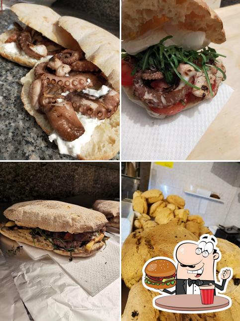 Prova un hamburger a Sapori Nosci