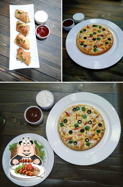 Food at Star Pizza & Cafe