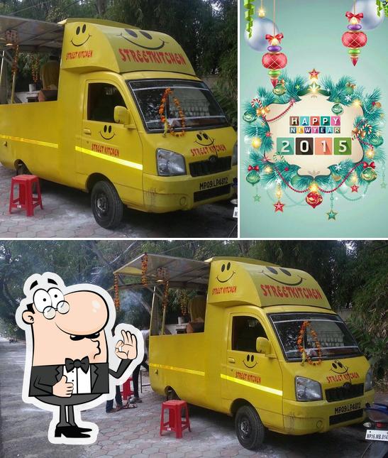 Look at the photo of Street kitchen