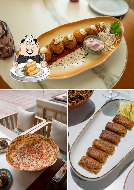 Spring rolls at Thyme & Whisk - Vegetarian Restaurant R.S Puram