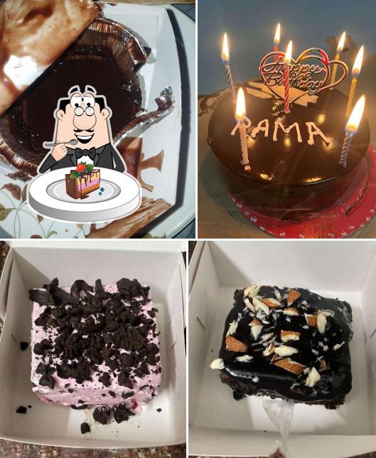 Chocolate cake at The Dessert Zone