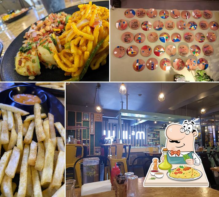 Food at William John's pizza