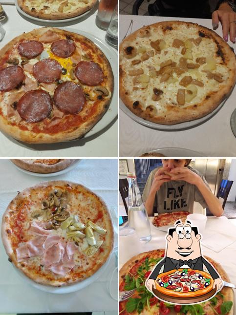 Scegli tra le molte varianti di pizza