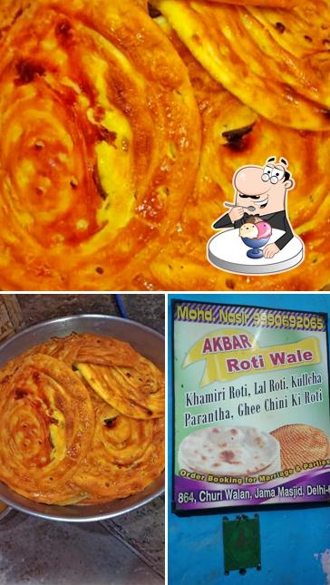 Akbar Roti Wala serves a variety of sweet dishes