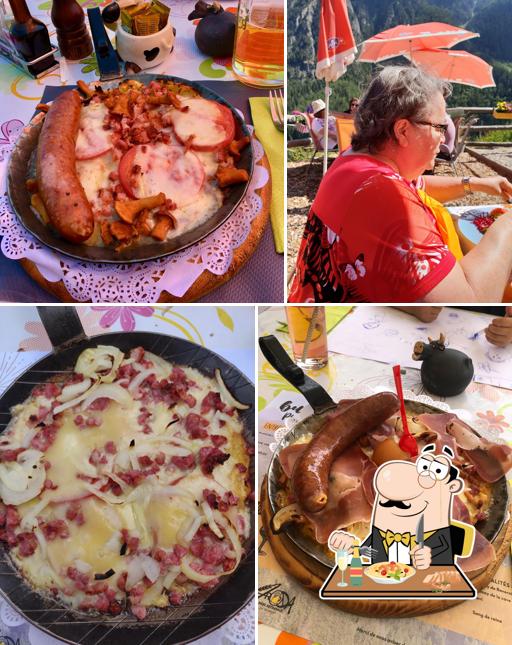 Cibo al Alpage de Plan de l'Au