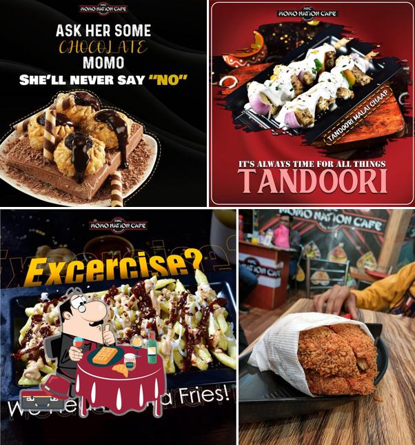 Waffles at Momo nation cafe