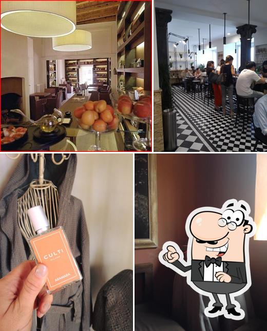 Gli interni di Crème Cafethèria Rèlais Culti