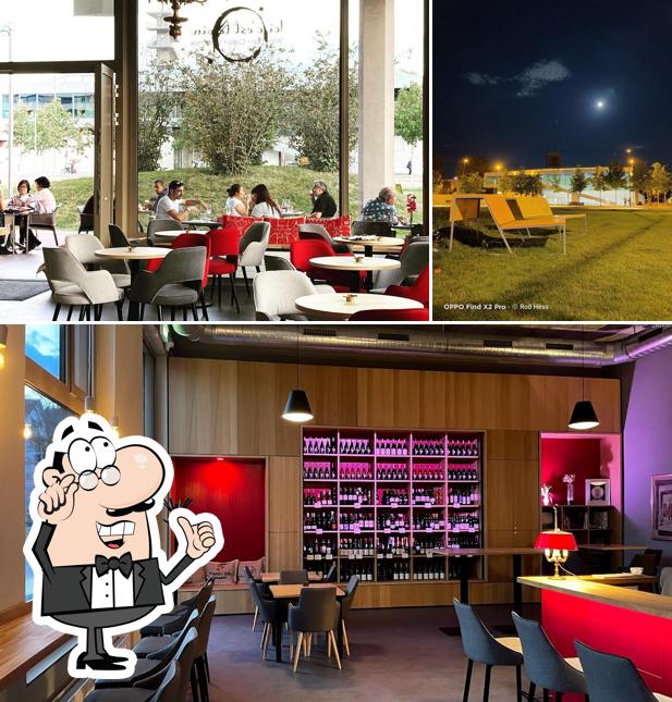 Dai un'occhiata agli interni di Ici c'est le vin - Weinbar • Bistro • Vinothek