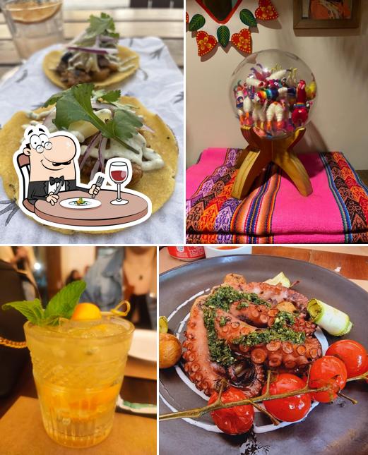 Ceviche em La Peruana