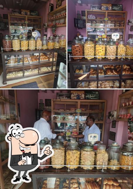 The interior of Malabar Bakery