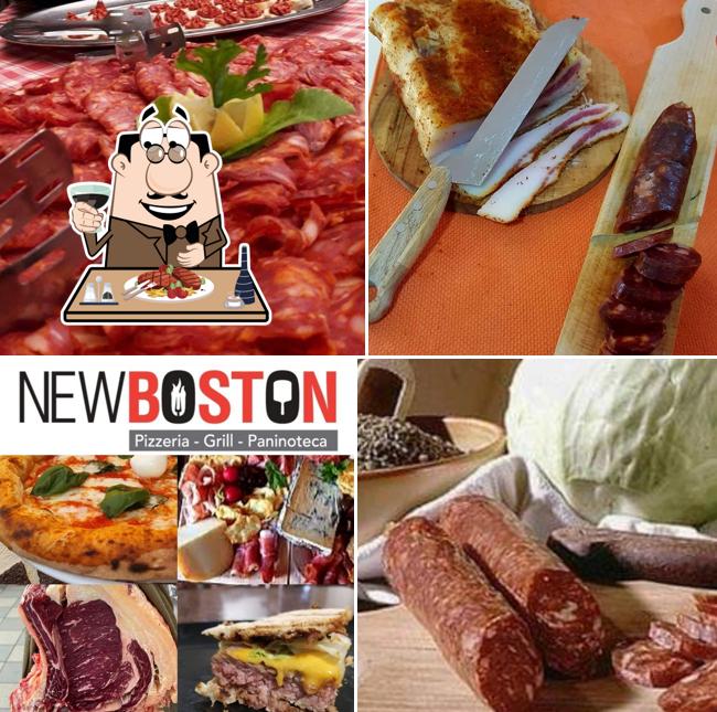 Pizzeria New Boston serve pasti a base di carne