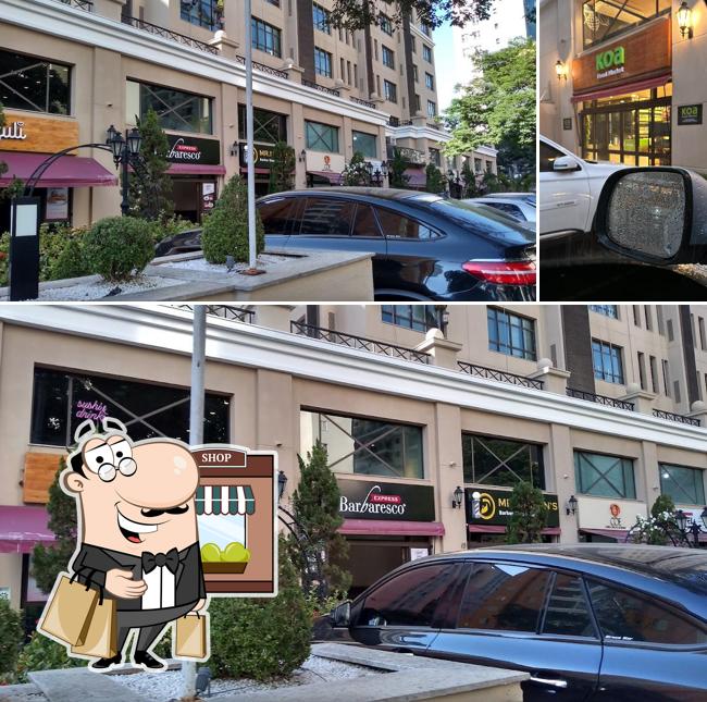 O exterior do Barbaresco Express Aquarius