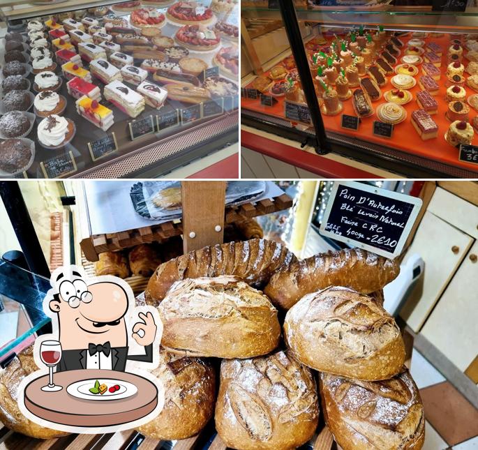 Nourriture à Boulangerie Pâtisserie "Caramel Doré "