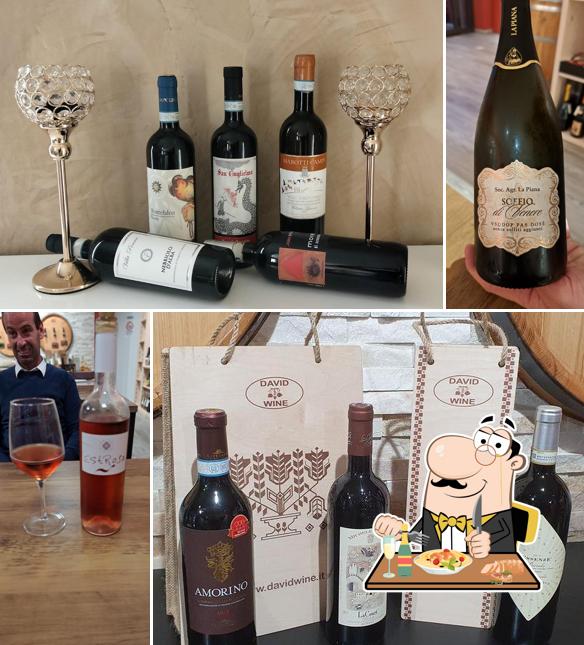 Cibo al David wine