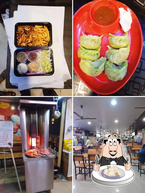 Dumplings at Frenzy Shawarma Zone