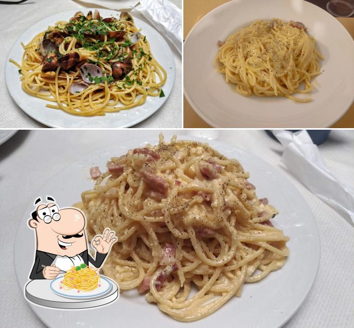 Spaghetti alla carbonara al La Catanese Di Gaetano Trovato